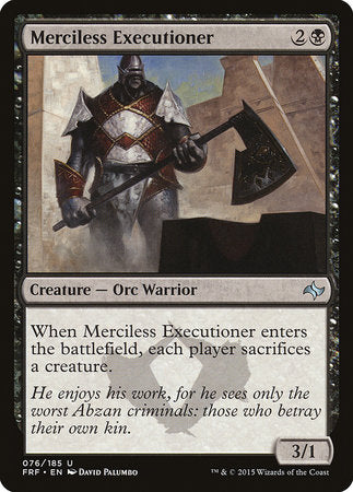 Merciless Executioner [Fate Reforged] | Eastridge Sports Cards & Games