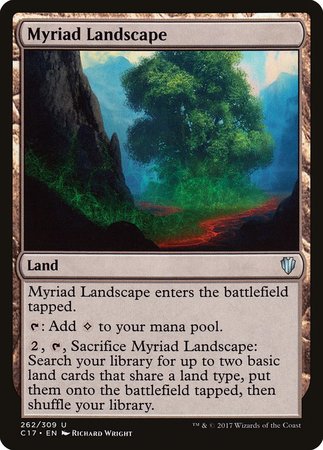 Myriad Landscape [Commander 2017] | Eastridge Sports Cards & Games