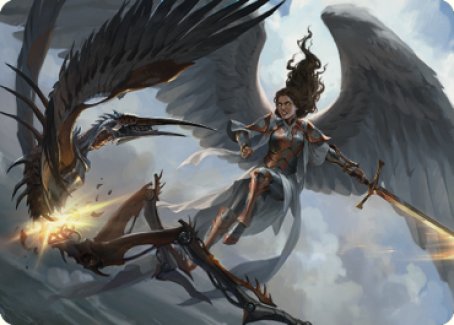 Destroy Evil Art Card [Dominaria United Art Series] | Eastridge Sports Cards & Games