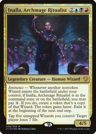 Inalla, Archmage Ritualist [Commander 2017] | Eastridge Sports Cards & Games