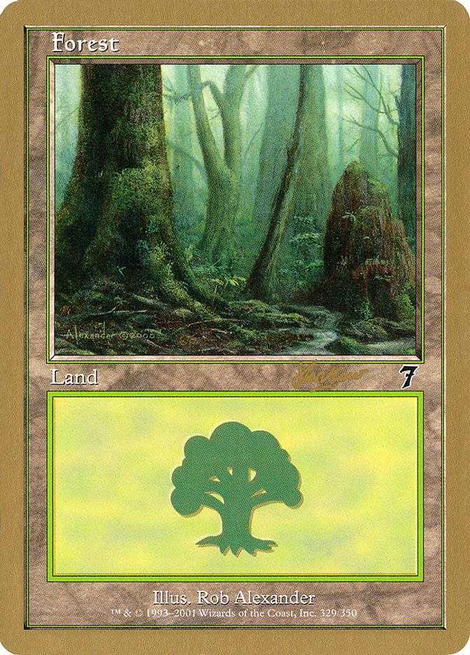 Forest (329) (Sim Han How) [World Championship Decks 2002] | Eastridge Sports Cards & Games