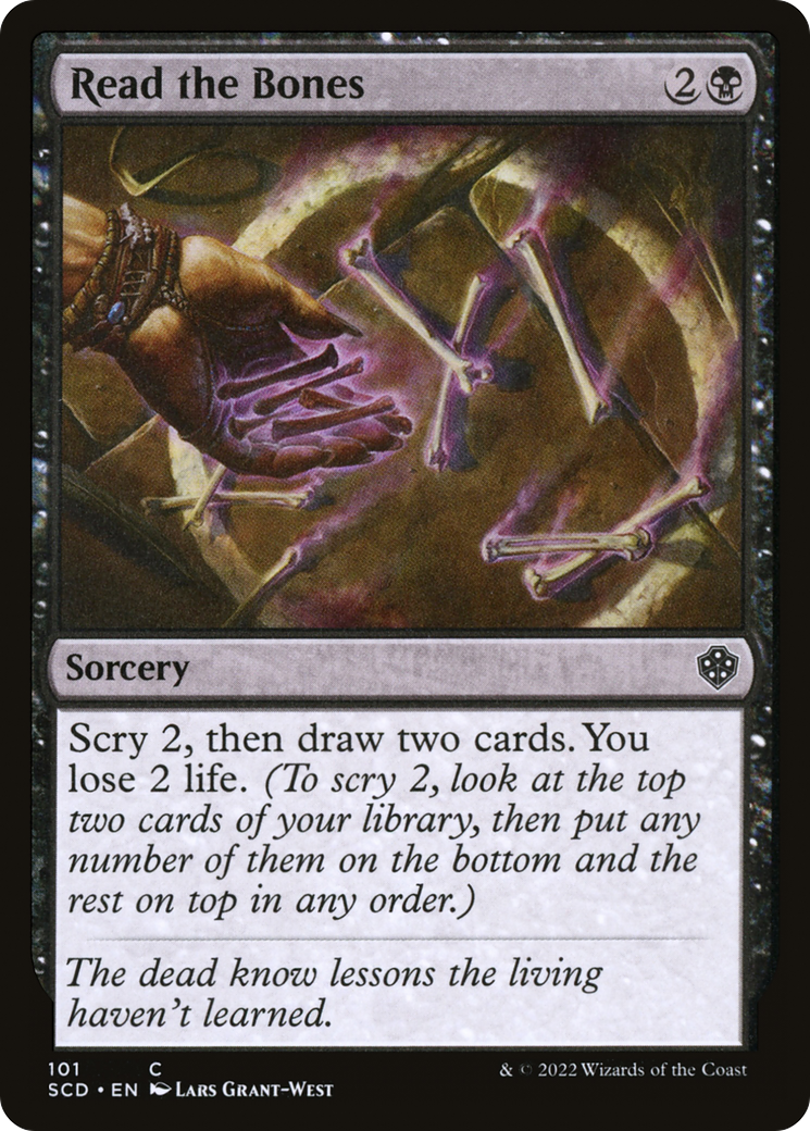 Read the Bones [Starter Commander Decks] | Eastridge Sports Cards & Games
