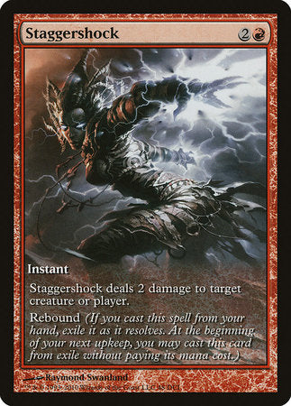 Staggershock [Rise of the Eldrazi Promos] | Eastridge Sports Cards & Games