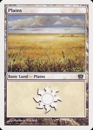 Plains (332) [Eighth Edition] | Eastridge Sports Cards & Games