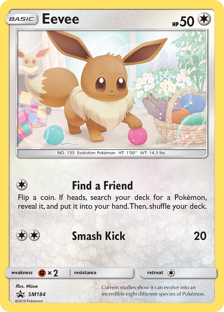 Eevee (SM184) [Sun & Moon: Black Star Promos] | Eastridge Sports Cards & Games