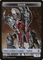 Golem // Zombie Token [Commander Legends Tokens] | Eastridge Sports Cards & Games