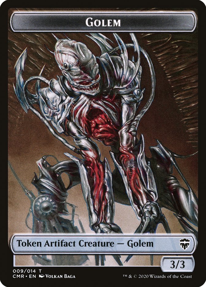 Golem // Thrull Token [Commander Legends Tokens] | Eastridge Sports Cards & Games