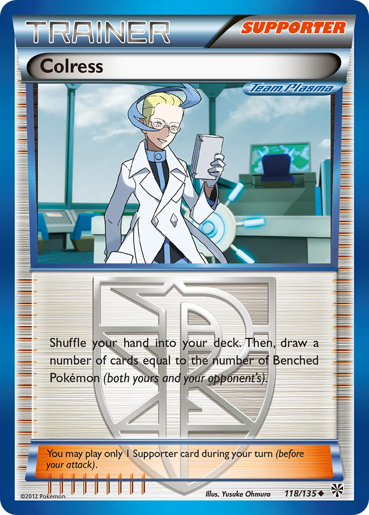 Colress (118/135) [Black & White: Plasma Storm] | Eastridge Sports Cards & Games