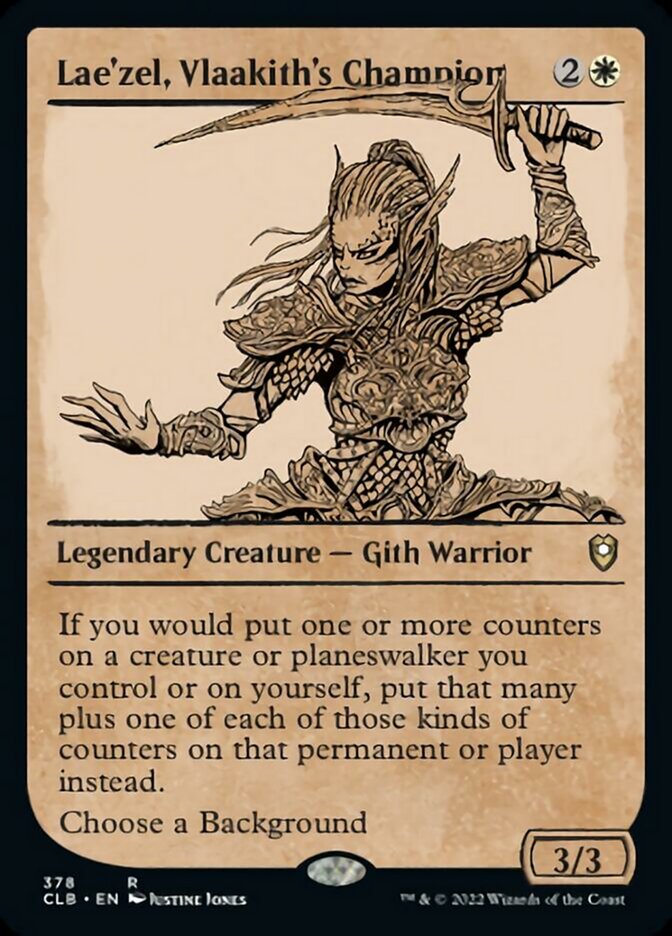 Lae'zel, Vlaakith's Champion (Showcase) [Commander Legends: Battle for Baldur's Gate] | Eastridge Sports Cards & Games