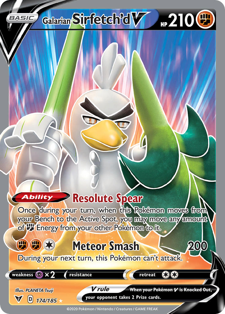 Galarian Sirfetch'd V (174/185) [Sword & Shield: Vivid Voltage] | Eastridge Sports Cards & Games