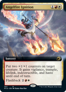 Angelfire Ignition (Extended) [Innistrad: Midnight Hunt] | Eastridge Sports Cards & Games