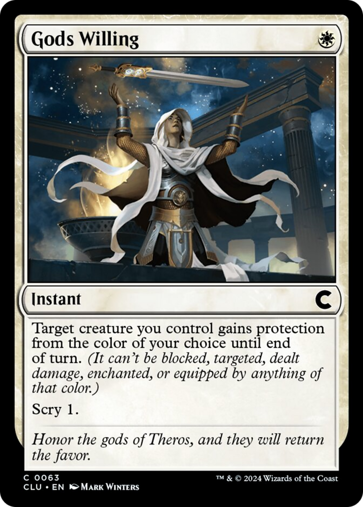 Gods Willing [Ravnica: Clue Edition] | Eastridge Sports Cards & Games