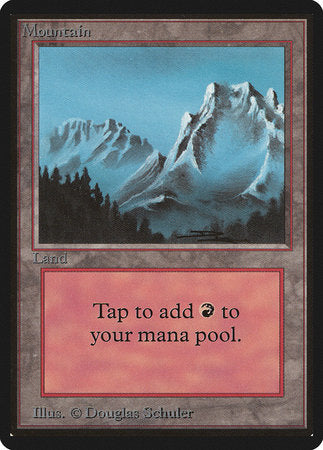 Mountain (B) [Limited Edition Beta] | Eastridge Sports Cards & Games