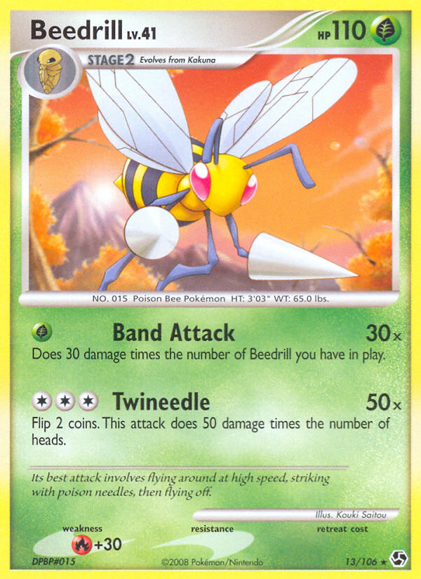 Beedrill (13/106) [Diamond & Pearl: Great Encounters] | Eastridge Sports Cards & Games