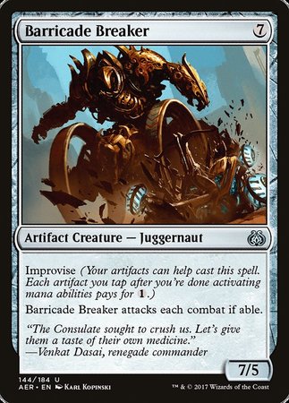 Barricade Breaker [Aether Revolt] | Eastridge Sports Cards & Games