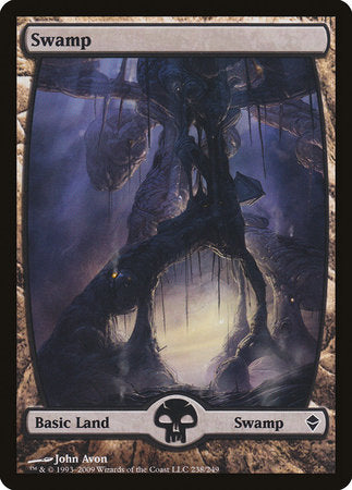 Swamp (238) - Full Art [Zendikar] | Eastridge Sports Cards & Games
