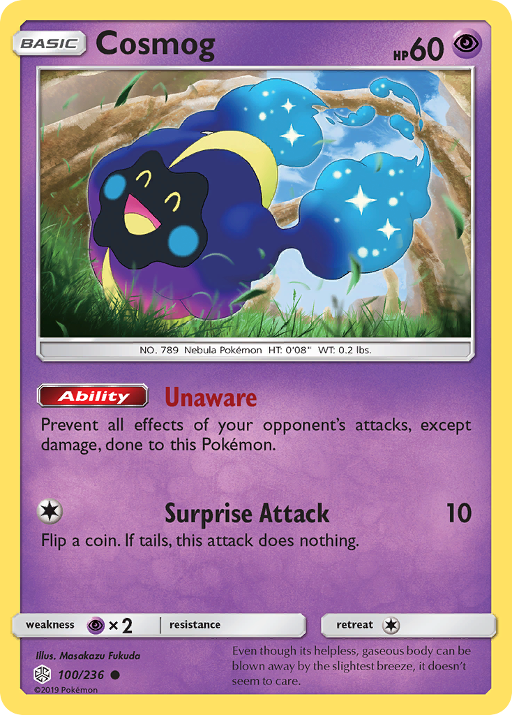 Cosmog (100/236) [Sun & Moon: Cosmic Eclipse] | Eastridge Sports Cards & Games