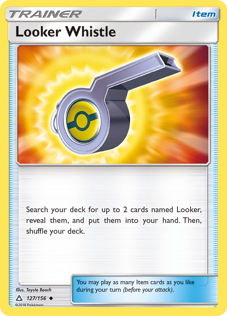 Looker Whistle (127/156) [Sun & Moon: Ultra Prism] | Eastridge Sports Cards & Games