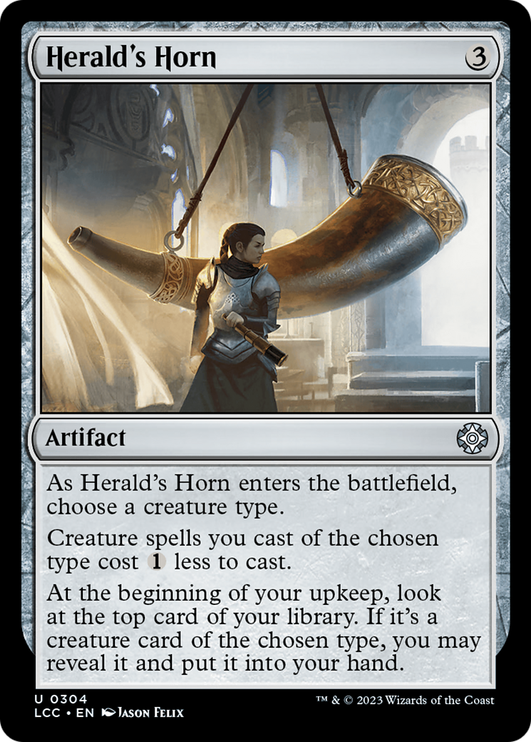 Herald's Horn [The Lost Caverns of Ixalan Commander] | Eastridge Sports Cards & Games