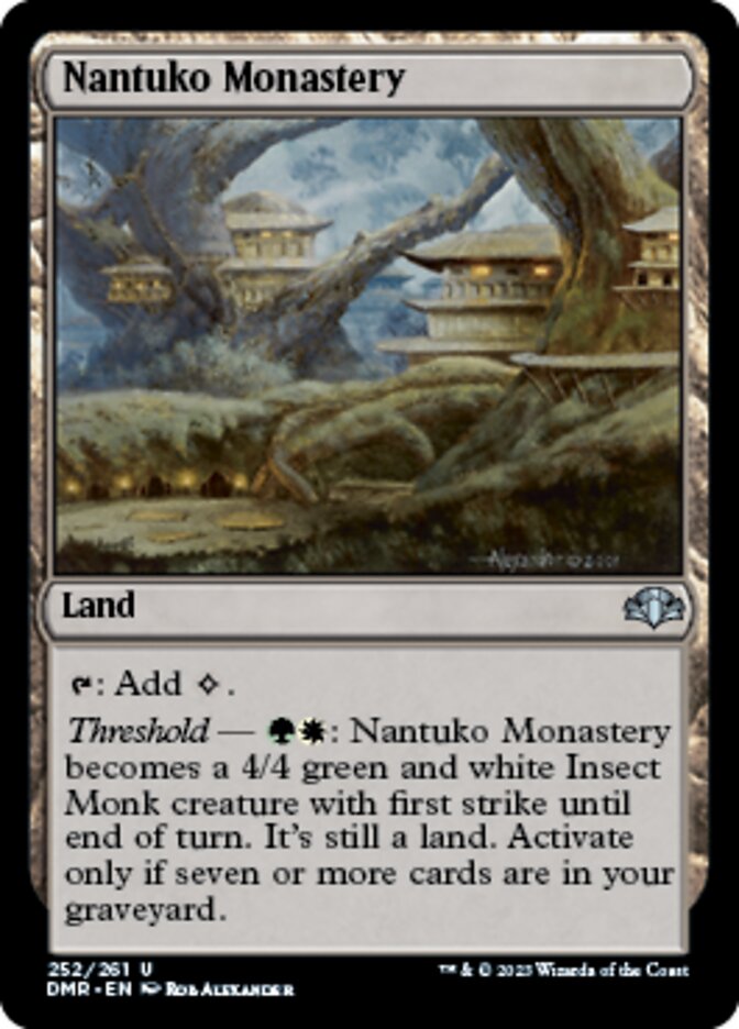 Nantuko Monastery [Dominaria Remastered] | Eastridge Sports Cards & Games