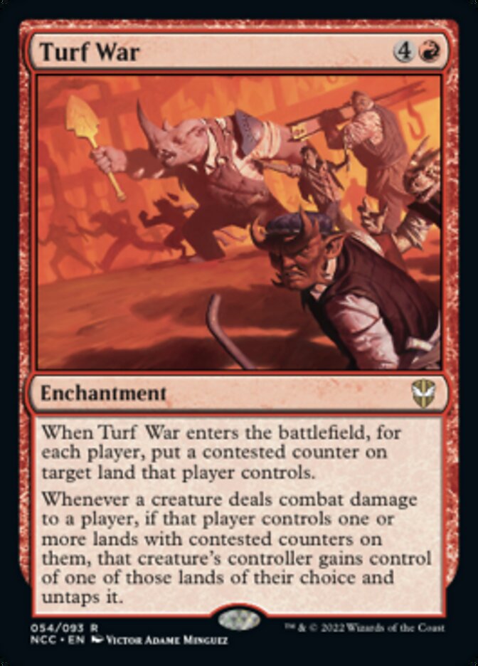 Turf War [Streets of New Capenna Commander] | Eastridge Sports Cards & Games