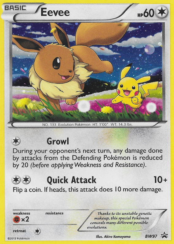 Eevee (BW97) [Black & White: Black Star Promos] | Eastridge Sports Cards & Games