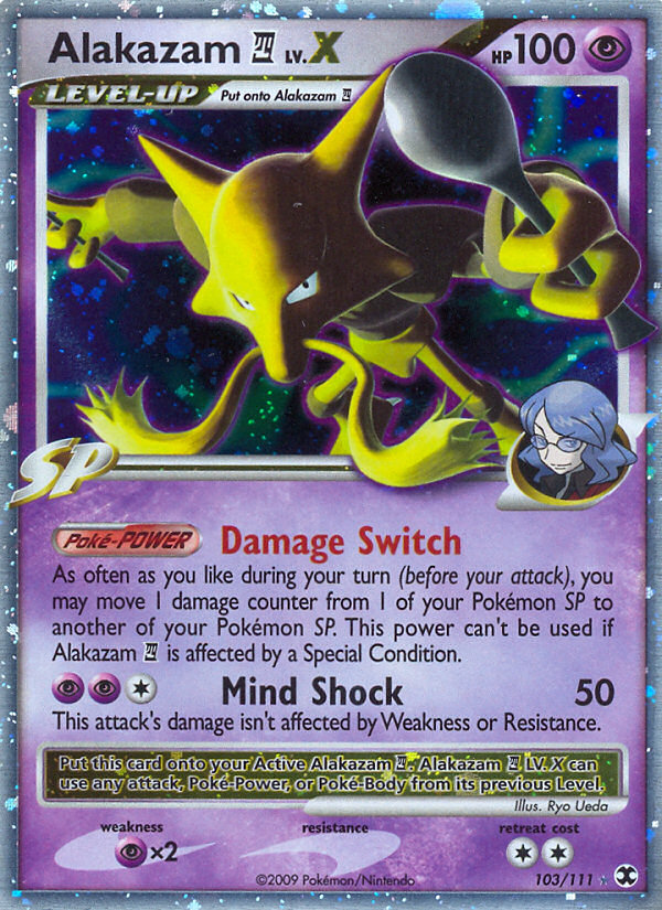 Alakazam LV.X (103/111) [Platinum: Rising Rivals] | Eastridge Sports Cards & Games