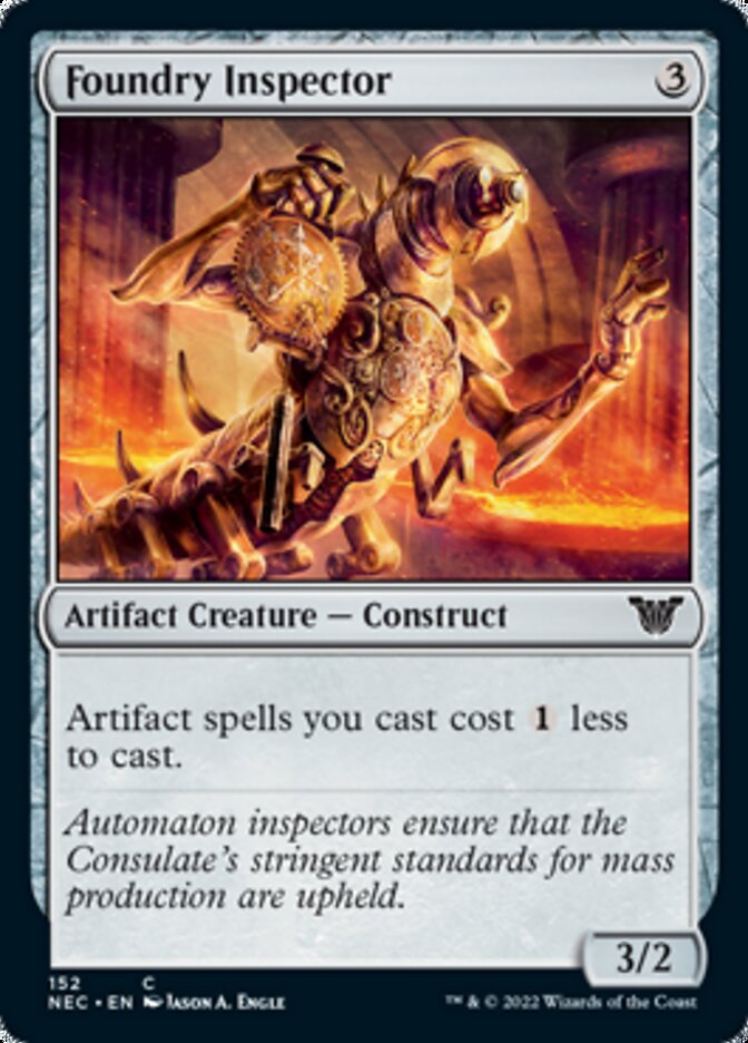 Foundry Inspector [Kamigawa: Neon Dynasty Commander] | Eastridge Sports Cards & Games