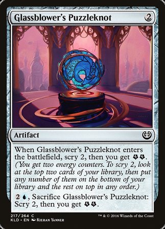 Glassblower's Puzzleknot [Kaladesh] | Eastridge Sports Cards & Games