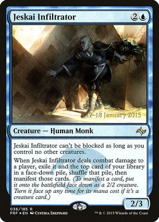 Jeskai Infiltrator [Fate Reforged Promos] | Eastridge Sports Cards & Games