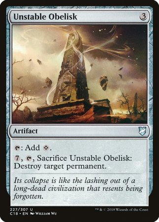 Unstable Obelisk [Commander 2018] | Eastridge Sports Cards & Games