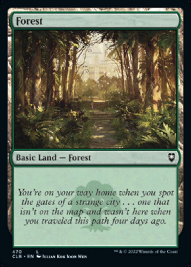 Forest (470) [Commander Legends: Battle for Baldur's Gate] | Eastridge Sports Cards & Games