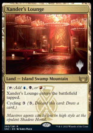 Xander's Lounge (Promo Pack) [Streets of New Capenna Promos] | Eastridge Sports Cards & Games