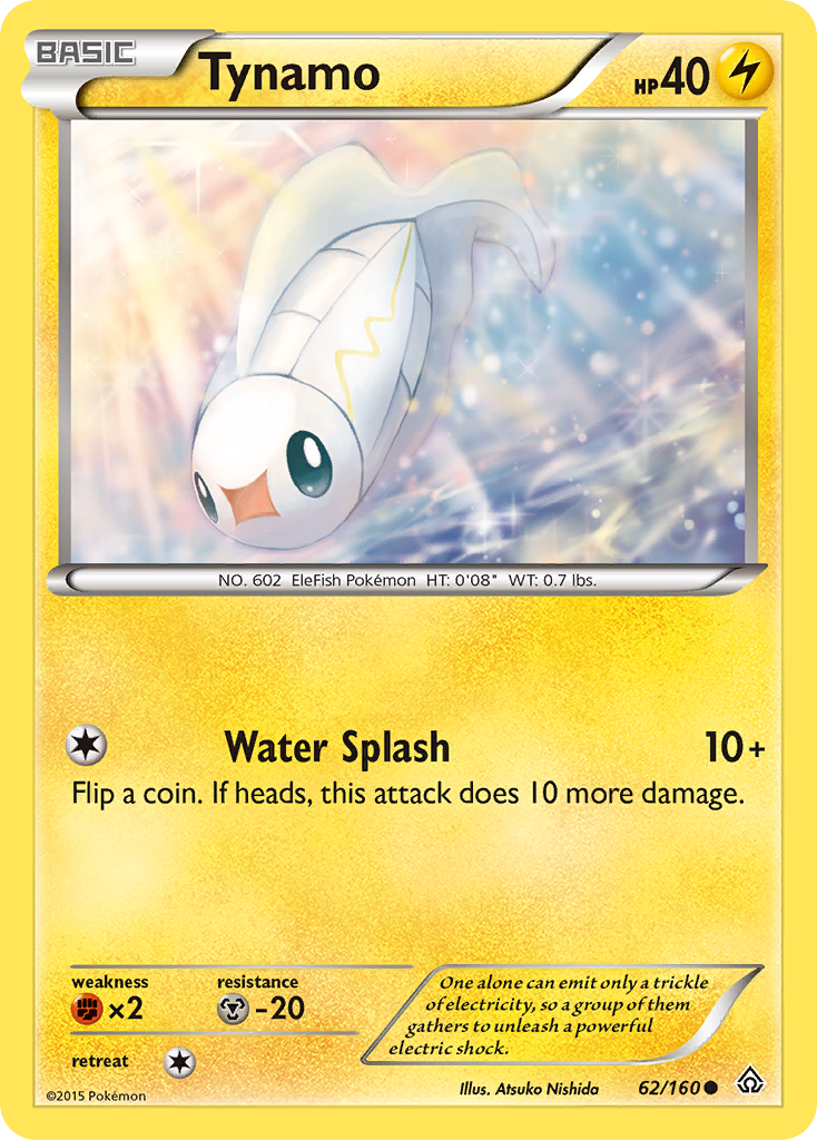 Tynamo (62/160) [XY: Primal Clash] | Eastridge Sports Cards & Games