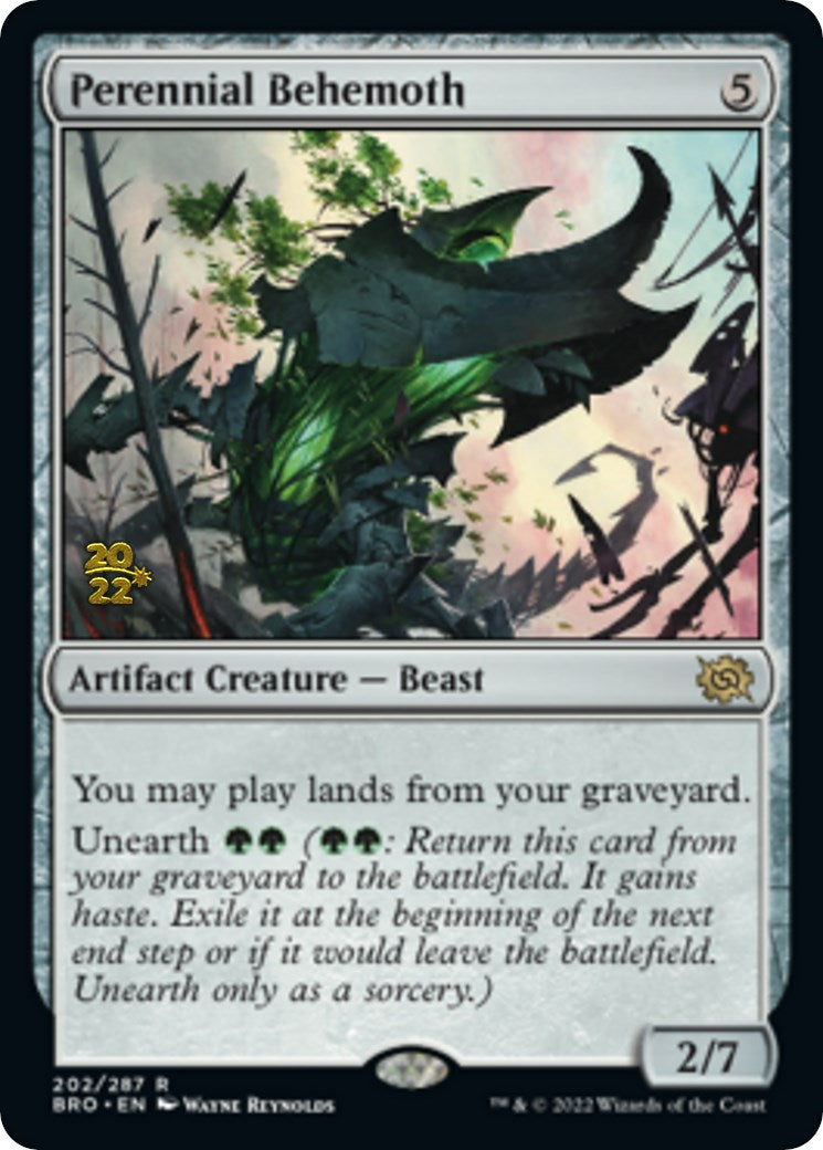 Perennial Behemoth [The Brothers' War: Prerelease Promos] | Eastridge Sports Cards & Games