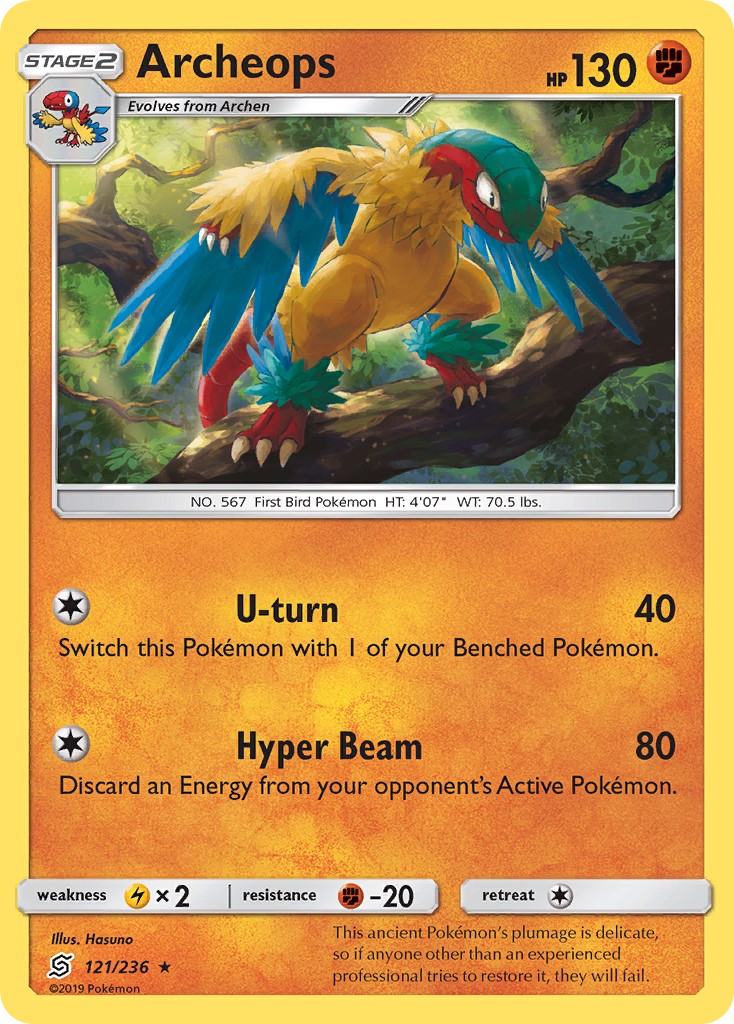 Archeops (121/236) [Sun & Moon: Unified Minds] | Eastridge Sports Cards & Games