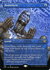 Brainstorm (Borderless) [Double Masters] | Eastridge Sports Cards & Games