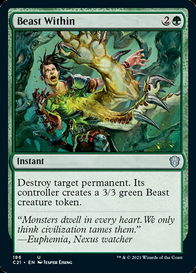 Beast Within [Commander 2021] | Eastridge Sports Cards & Games