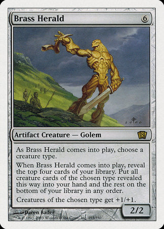 Brass Herald [Eighth Edition] | Eastridge Sports Cards & Games