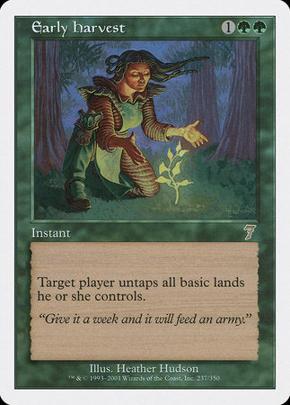 Early Harvest [Seventh Edition] | Eastridge Sports Cards & Games