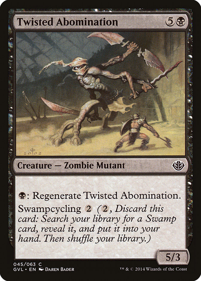 Twisted Abomination (Garruk vs. Liliana) [Duel Decks Anthology] | Eastridge Sports Cards & Games