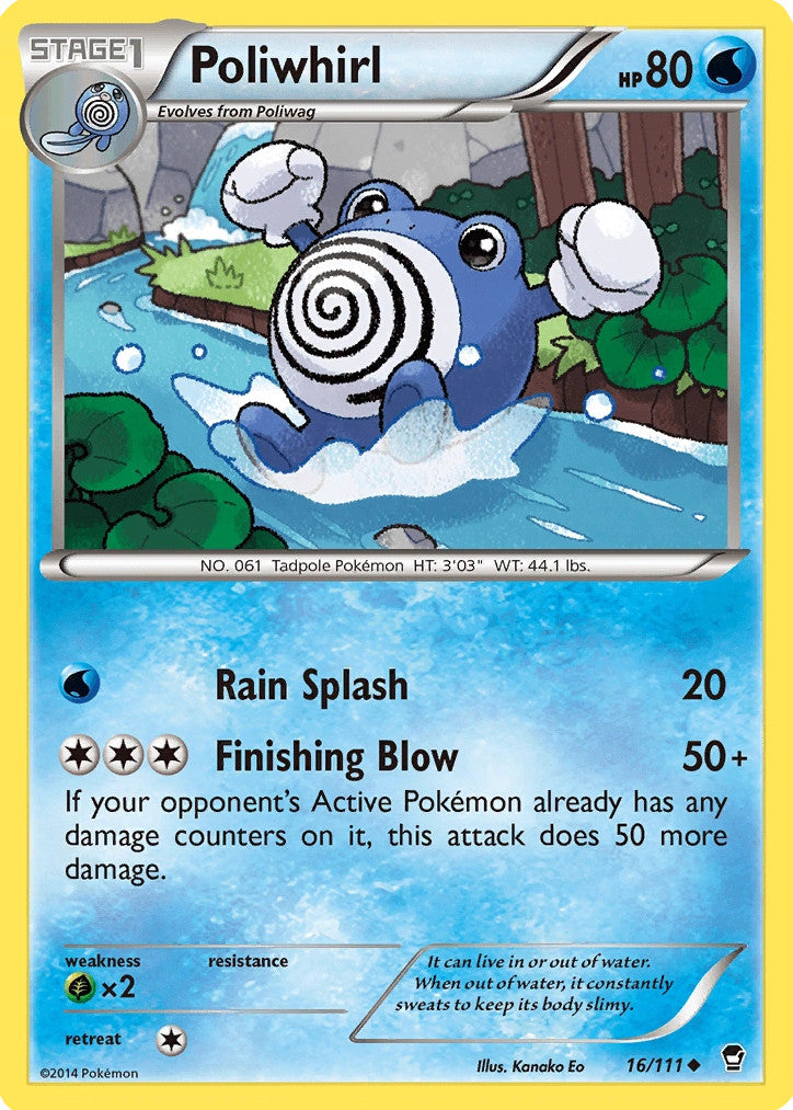 Poliwhirl (16/111) [XY: Furious Fists] | Eastridge Sports Cards & Games