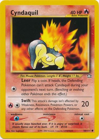 Cyndaquil (56/111) [Neo Genesis Unlimited] | Eastridge Sports Cards & Games