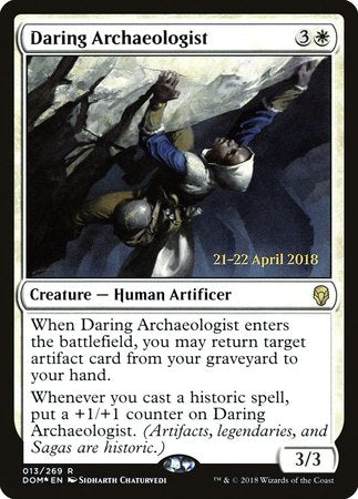 Daring Archaeologist [Dominaria Promos] | Eastridge Sports Cards & Games