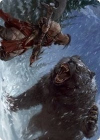 Blizzard Brawl Art Card [Kaldheim: Art Series] | Eastridge Sports Cards & Games