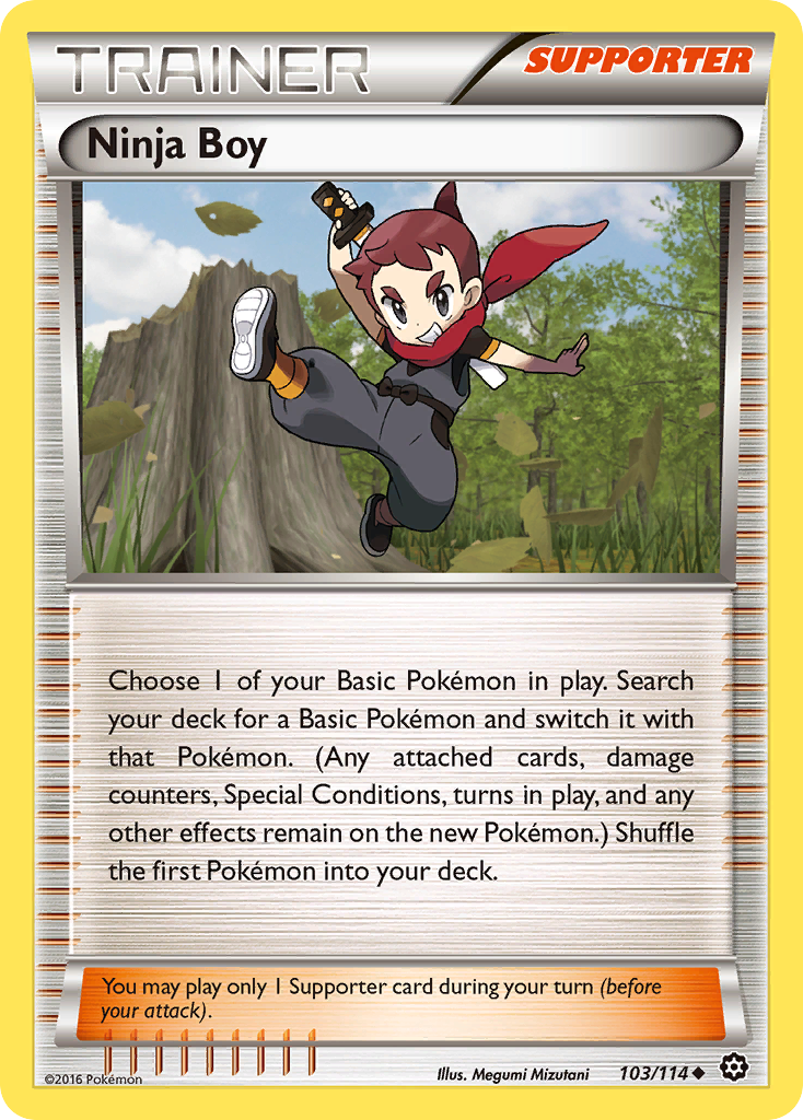 Ninja Boy (103/114) [XY: Steam Siege] | Eastridge Sports Cards & Games