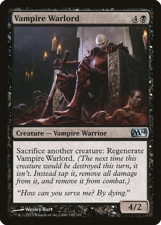 Vampire Warlord [Magic 2014] | Eastridge Sports Cards & Games