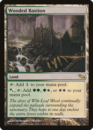 Wooded Bastion [Shadowmoor] | Eastridge Sports Cards & Games