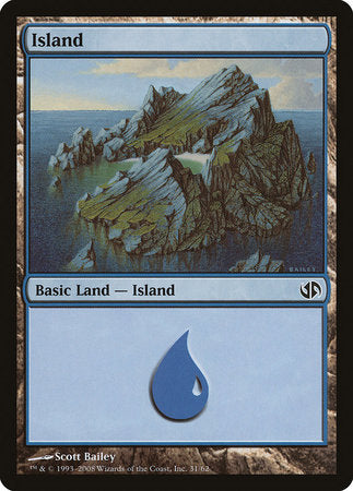 Island (31) [Duel Decks: Jace vs. Chandra] | Eastridge Sports Cards & Games
