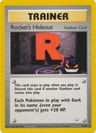 Rocket's Hideout (63/64) [Neo Revelation Unlimited] | Eastridge Sports Cards & Games